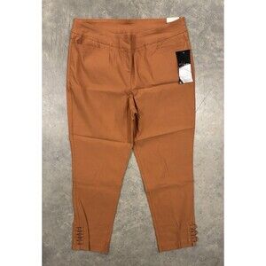 NWT Slim-Sation by Multiples Women’s Sz 14 Ankle Pant Stretch Pants